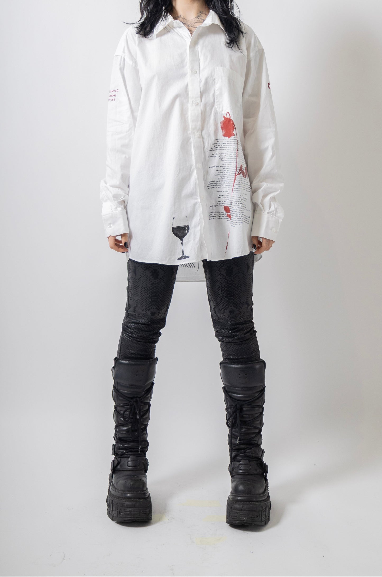 1 Chemise de la collection Saint-Valentin « Oublie-moi »
